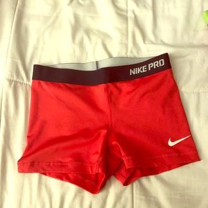 Nike pro shorts